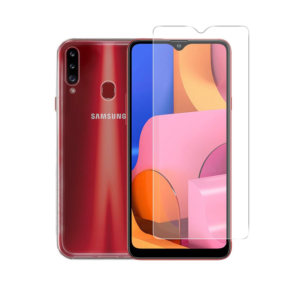 Redshield TPU Transparent Θήκη Tempered Glass για Samsung Galaxy A20s