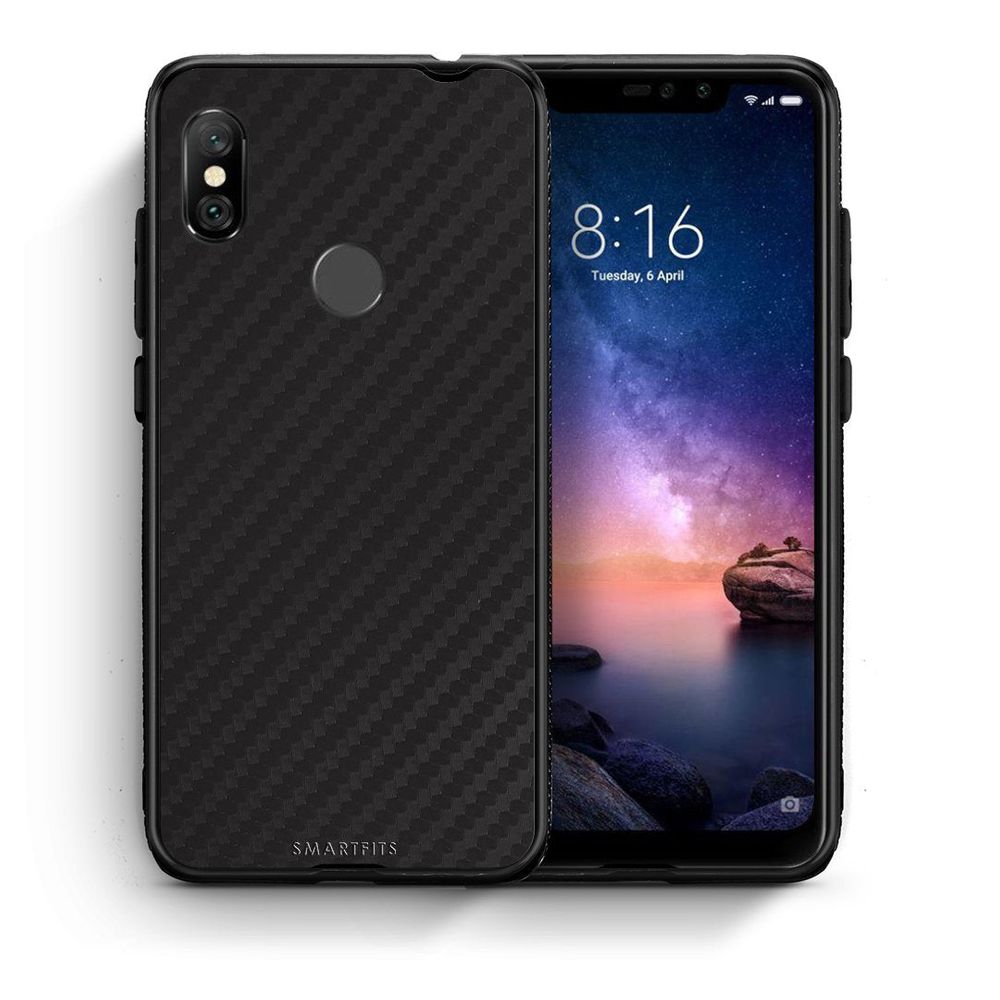 Smartfits Carbon Black Xiaomi Redmi Note 6 Pro θήκη ΚΩΤΣΟΒΟΛΟΣ