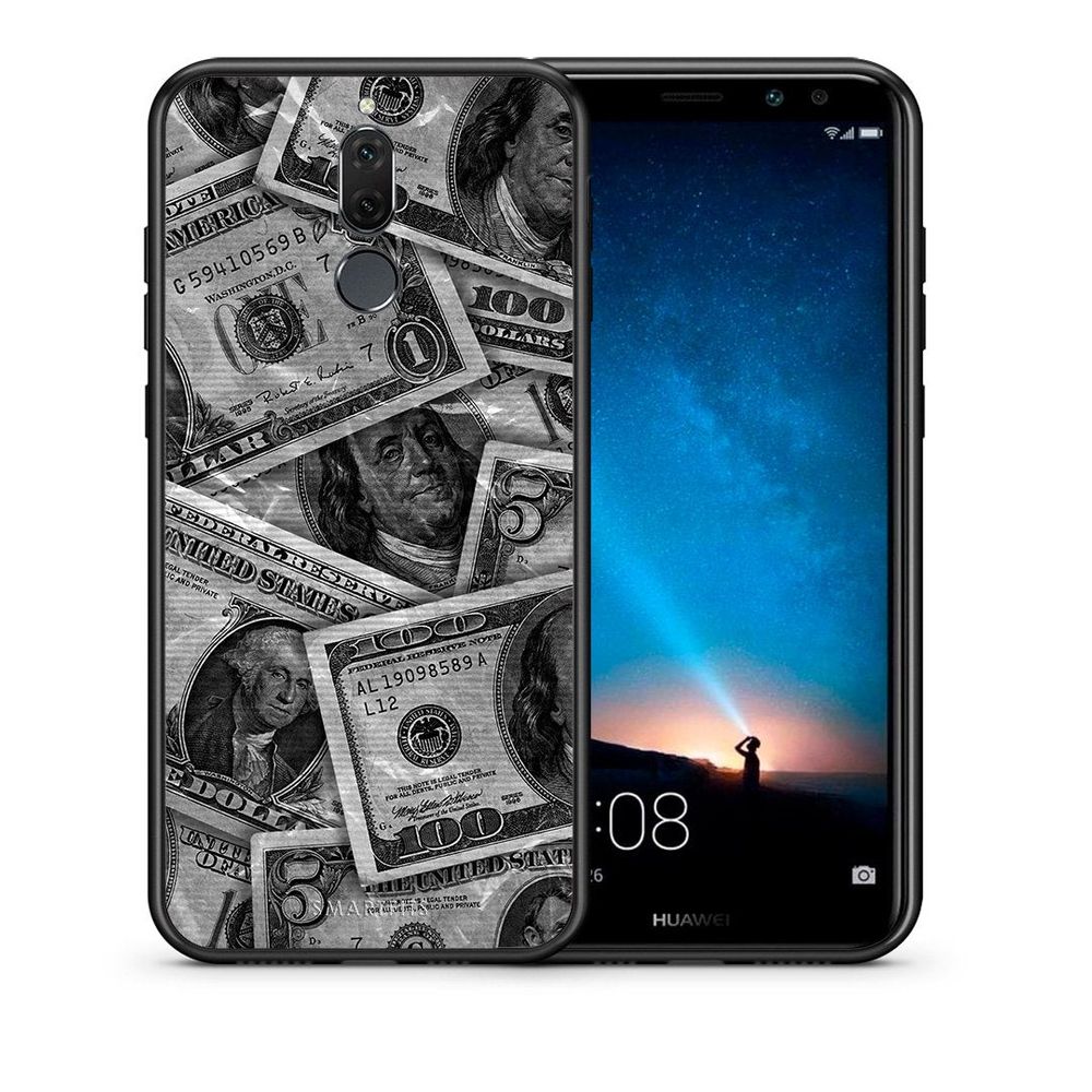 Smartfits Money Dollars Huawei Mate 10 Lite θήκη ΔΩΡΕΑΝ Ring Holder