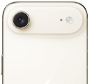 iPhone Air, back exterior, Cloud White color, Fusion Main camera system in plateau at top