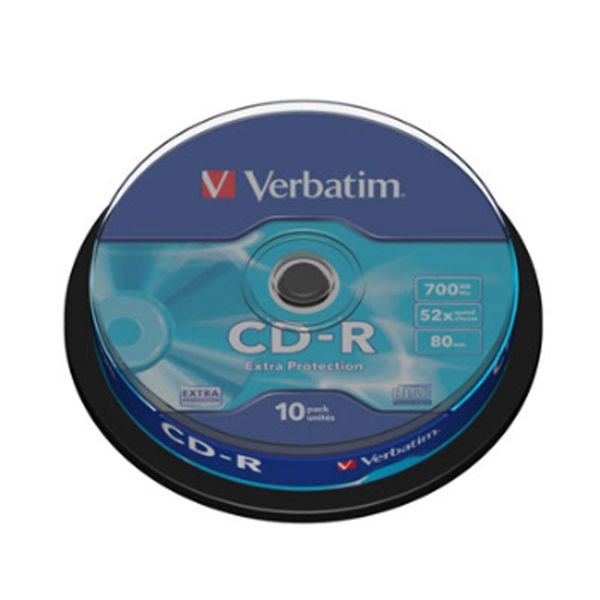 Verbatim CD-R 52X 43437 Spindle(10PK)