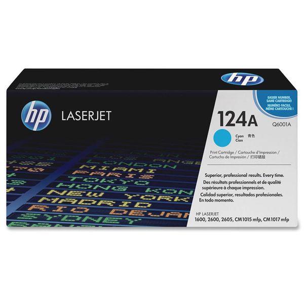 HP 124Α (Q6001A) Cyan Toner
