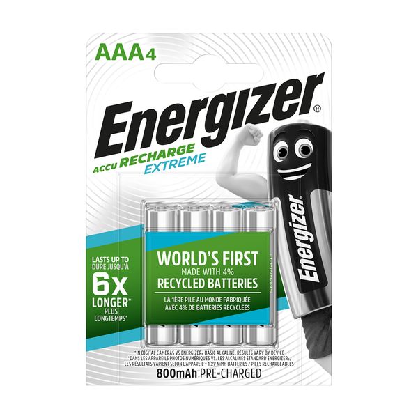 Energizer Eπαναφορτιζόμενες ΑΑΑ 800mAh 4