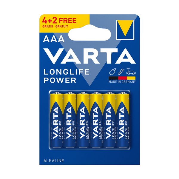 Varta Varta AAA High Energy 4+2τεμ. Μπαταρίες Αλκαλικές