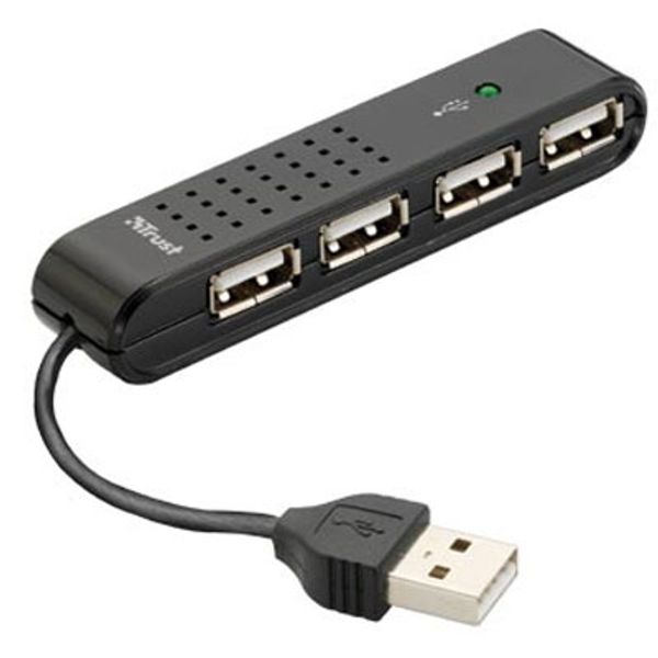 TRUST Vecco 4 Port USB 2.0 Mini Hub – 14591