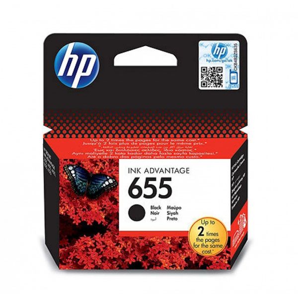 HP 655 Black (CZ109AE) Μελάνι InkJet