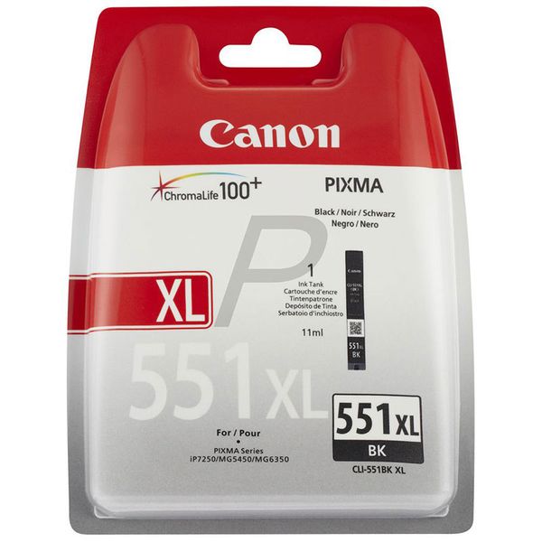 Canon CLI-551XL Black Μελάνι InkJet