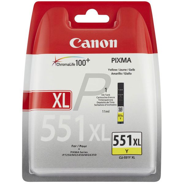 Canon CLI-551XL Yellow Μελάνι InkJet