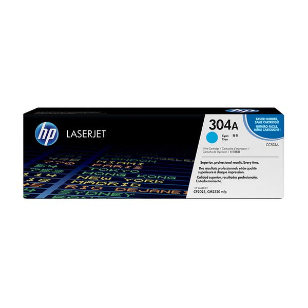 HP 304A Cyan Toner