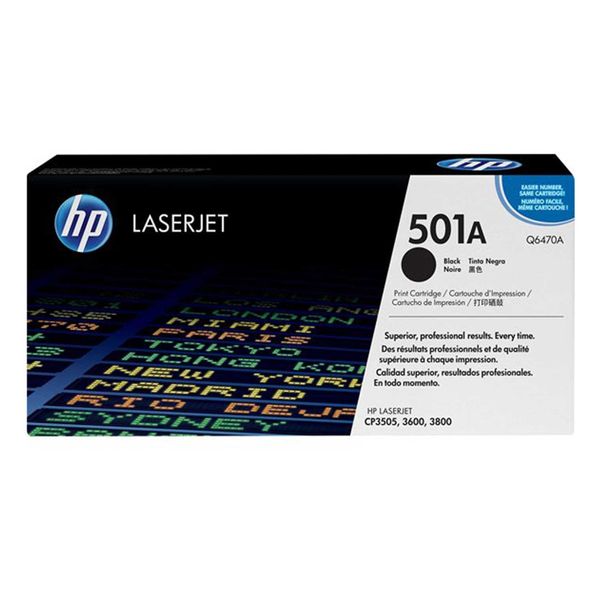 HP Q6470A Black Toner
