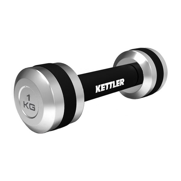 Kettler Kettler Χρωμίου (7371-050) 2pcs / 1.0Kg Βαράκια Γυμναστικής