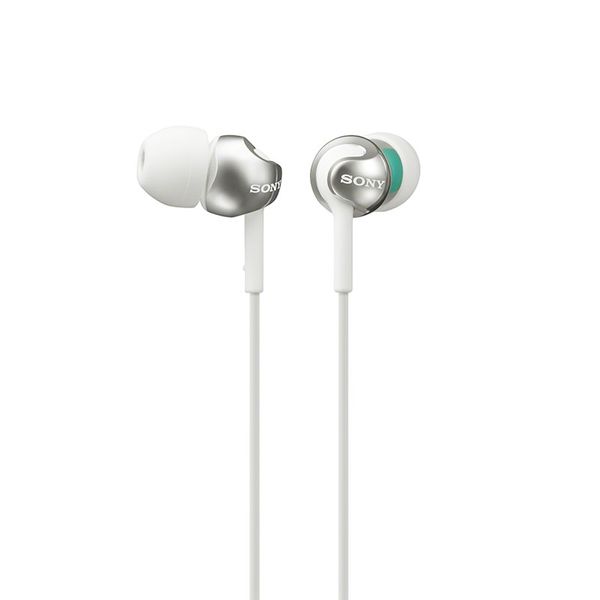 Sony In-Ear Closed EX110 White Ακουστικά Ψείρες