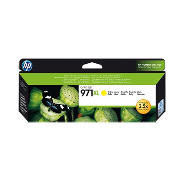 HP 971XL High Yield Yellow CN628E Μελάνι InkJet
