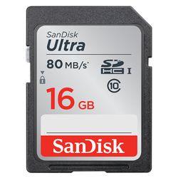 Sandisk Ultra SD 16GB 80MB/sec