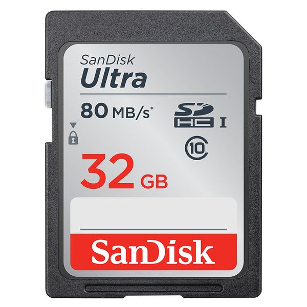 Sandisk Ultra SD 32GB 80MB/sec