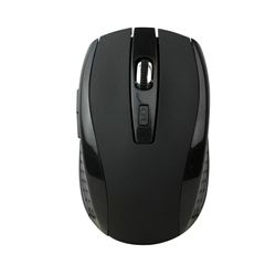 Πlay Basic Black Rubber Wireless Mouse