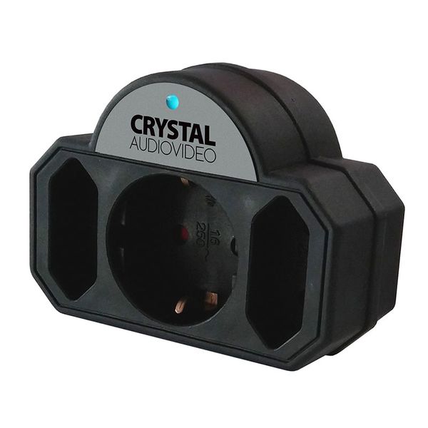 Crystal Audio 3 Θέσεων Μαύρο