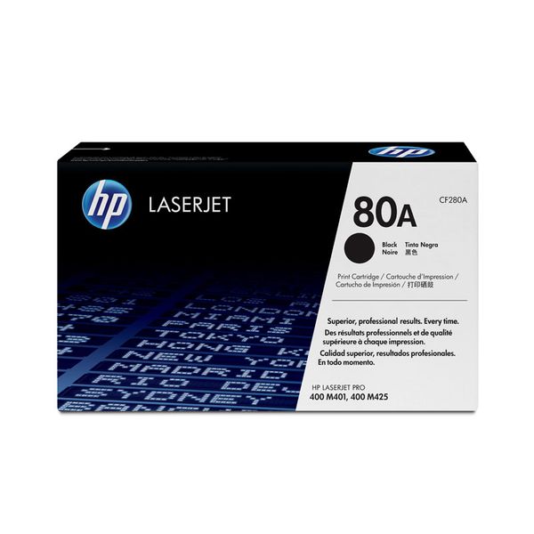 HP 80A Black Toner