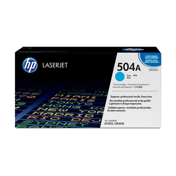 HP 504A Cyan Toner