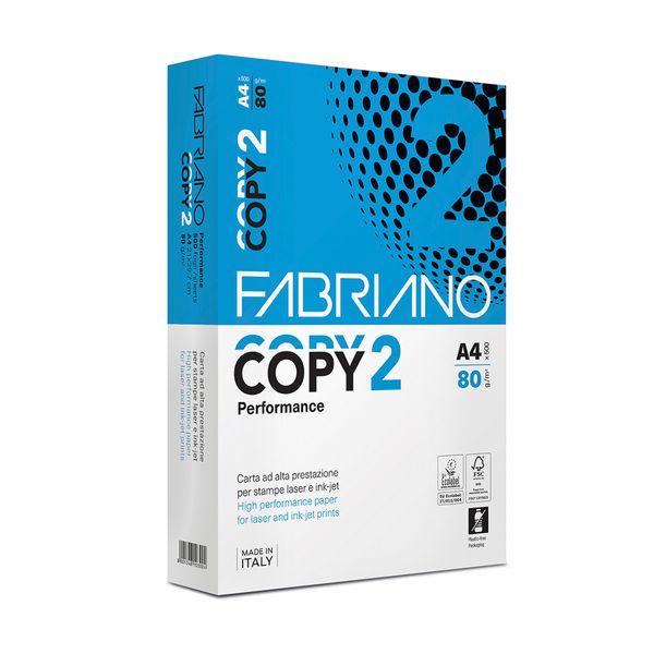 Fabriano Fabriano A4 Copy 2 80 gr Χαρτί