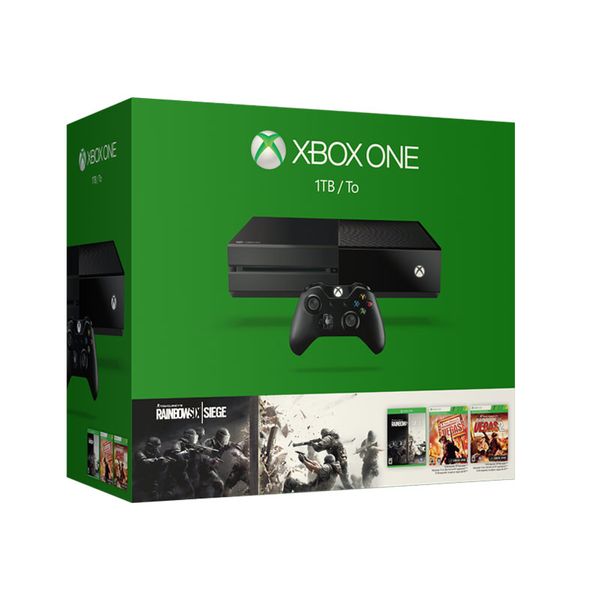 Microsoft Κονσόλα Xbox One 1TB & Rainbow Six Siege Game & Rainbow Six Vegas (Code) & Rainbow Six Vegas 2 (Code)