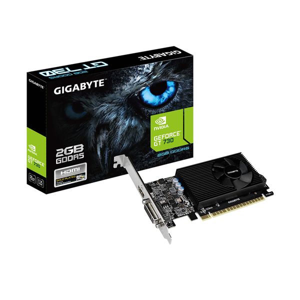 Gigabyte Nvidia GeForce GT 710 DDR3 64Bit LP 2GB Κάρτα Γραφικών