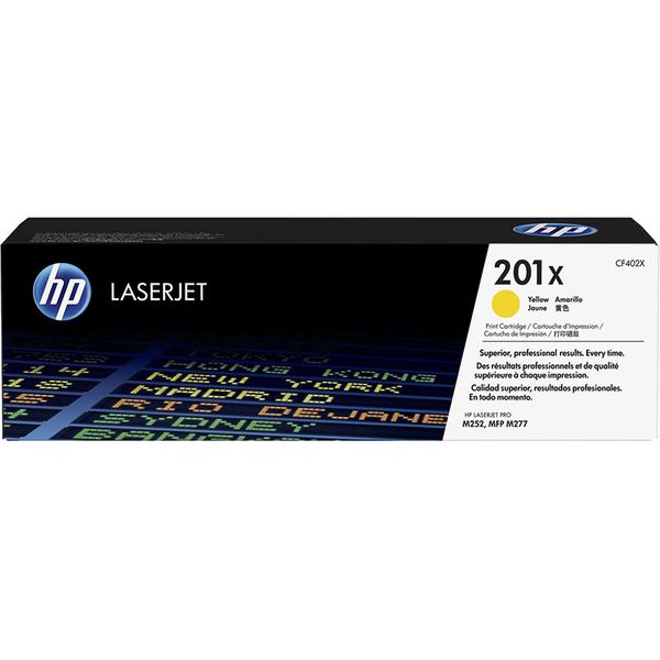HP 201X Yellow (CF402X) Toner