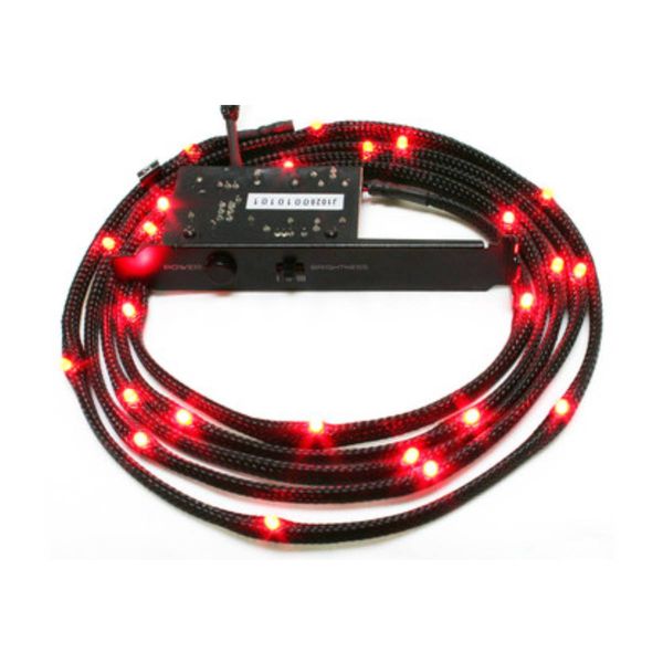 NZXT Sleeved Led Kit Red 1m