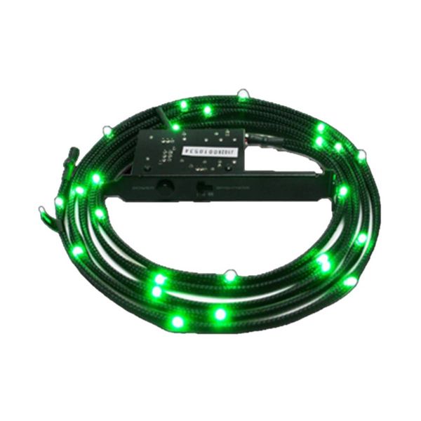 NZXT Sleeved Led Kit Green 1m