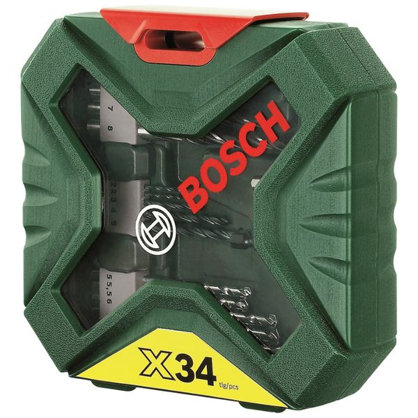 Bosch Set Τρυπανιών X-Line 34τμχ