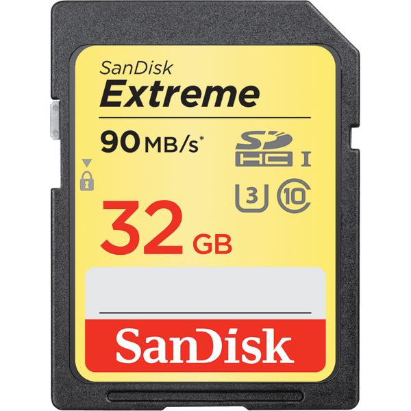 Sandisk Extreme SD 32GB Class 10 Κάρτα Μνήμης