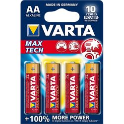 Varta 4x AA Max Tech LR6