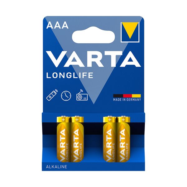 Varta Varta 4x AAA Longlife LR03 Μπαταρία