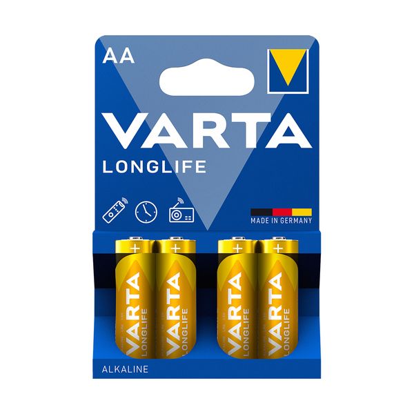 Varta Varta 4x AA Longlife LR6 Μπαταρία