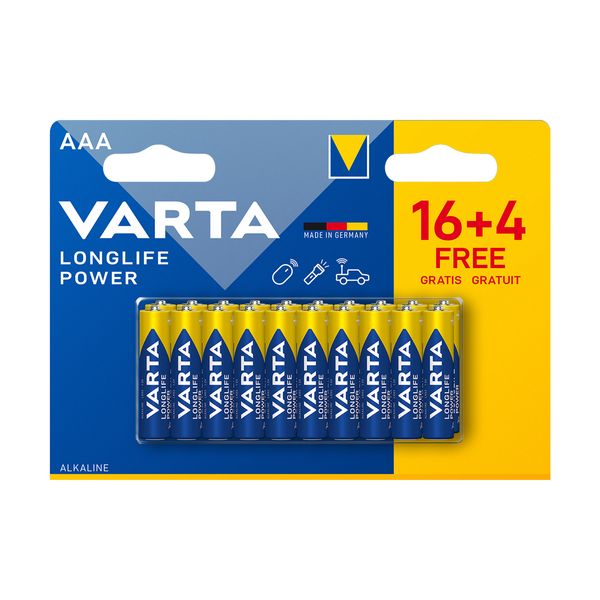 Varta Varta 10x AAA Longlife LR03 Μπαταρία