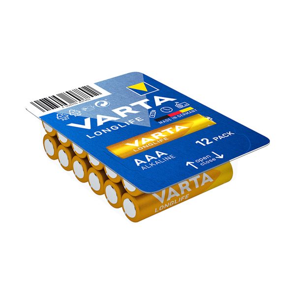 Varta Varta 12x AAA Longlife LR03 Μπαταρία