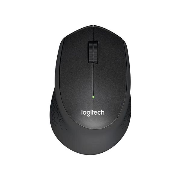 Logitech M330 Silent Plus Black Ασύρματο Ποντίκι