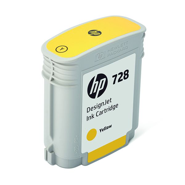 HP HP 728 40-ML Yellow (F9J61A) Μελάνι InkJet