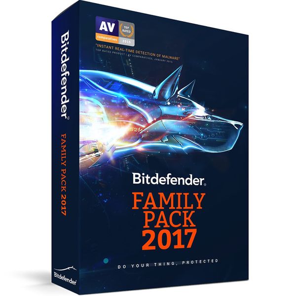 Bitdefender Family Pack 2017 1 Έτος (PC/Mac/Android) Software