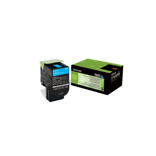 Lexmark 702C Cyan Toner