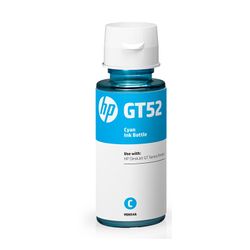 HP GT52 Cyan Ink Bottle