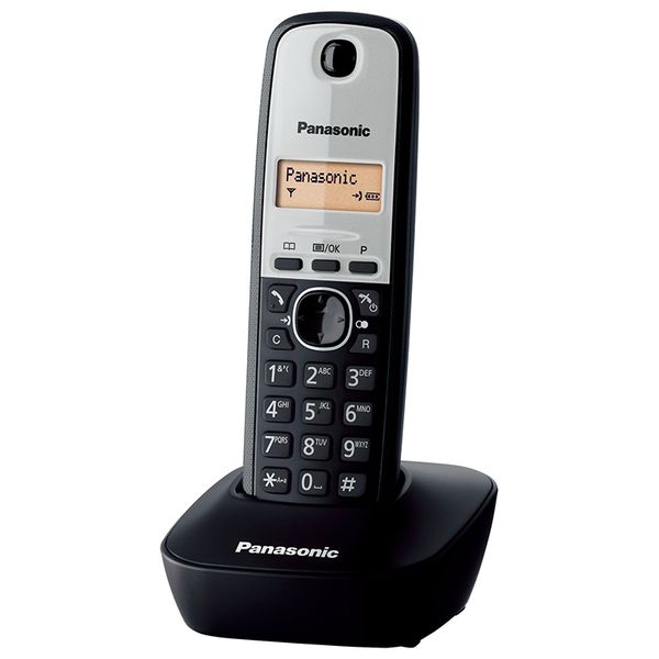 Panasonic KX-TG1611GRG Silver Ασύρματο Τηλέφωνο