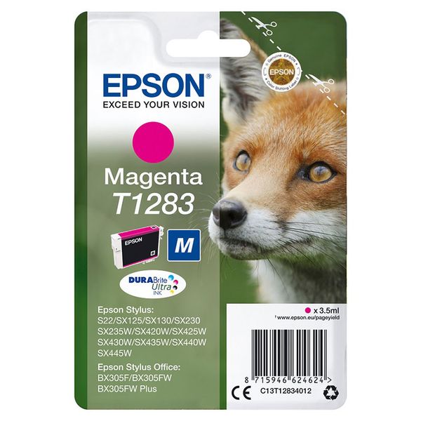 Epson T1283 Magenta (C13T12834012) Μελάνι InkJet