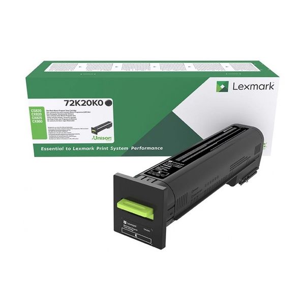 Lexmark 72K20K0 Black Toner