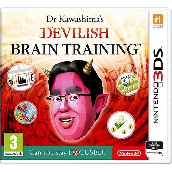 Nintendo Nintendo Devilish Brain Training (Dr.Kawashima's) 3DS Game