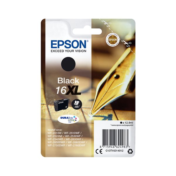 Epson 16XL Black Μελάνι InkJet