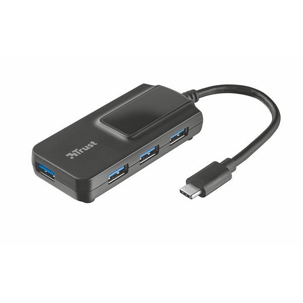 Trust Type-C To 4X Usb 3.0 Hub