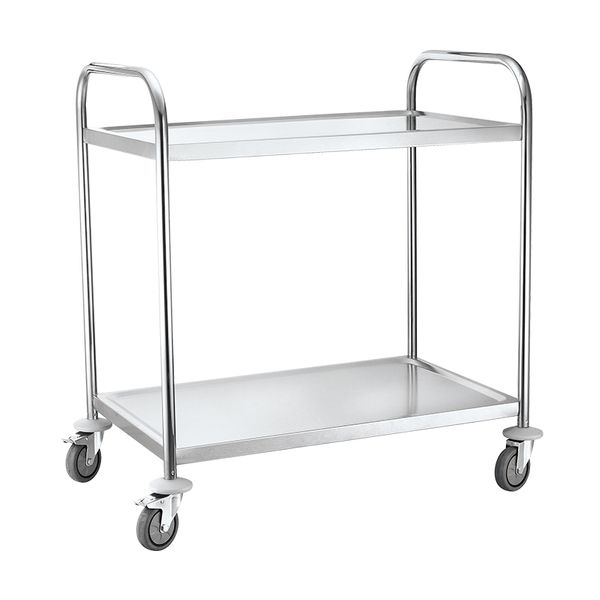 Hendi Inox 2 Ράφια 810002 Tρόλεϊ Κουζίνας