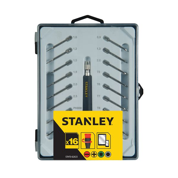 Stanley STHT0-62633 με 16 Μύτες Κατσαβίδι Ακριβείας