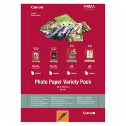 Canon VP-101 Variety Pack A4 & 10 x 15 cm